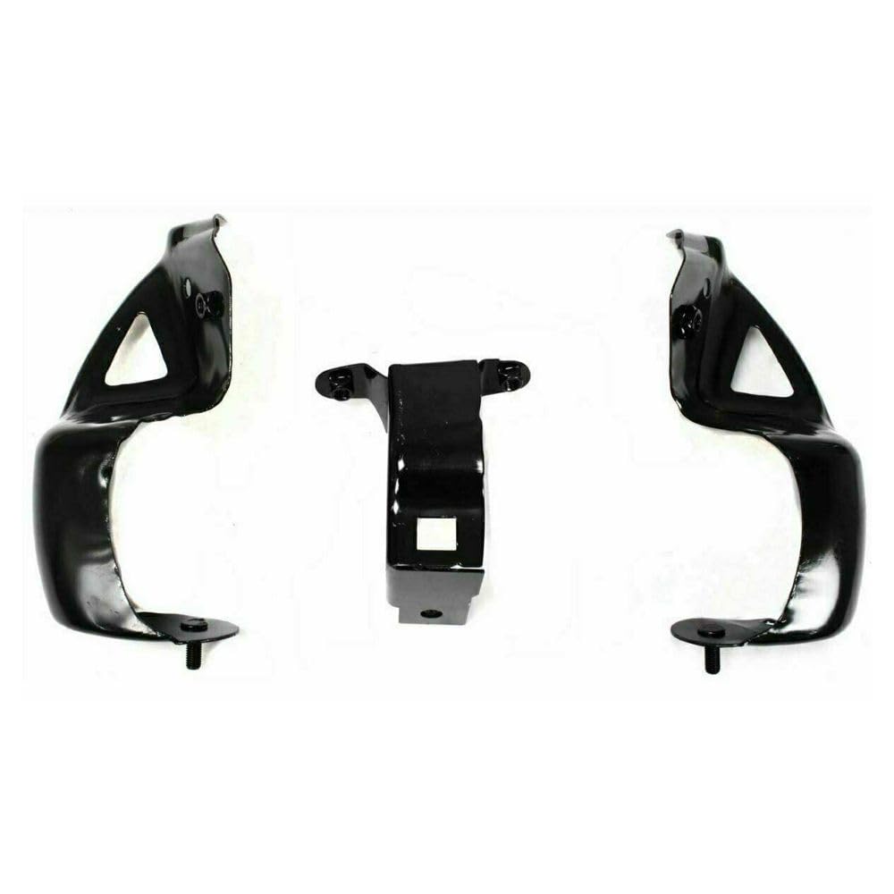 Amazon.com: OTVPUCES Front Bumper Chrome + Brackets/Steel 