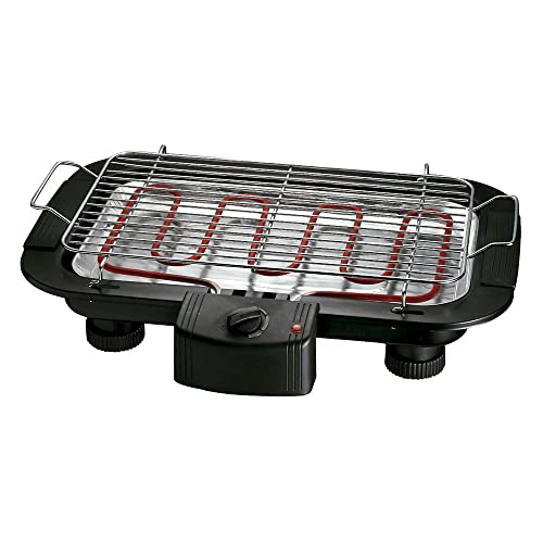 Edm 07644 Barbacoa Eléctrica, 2000 W, Negro