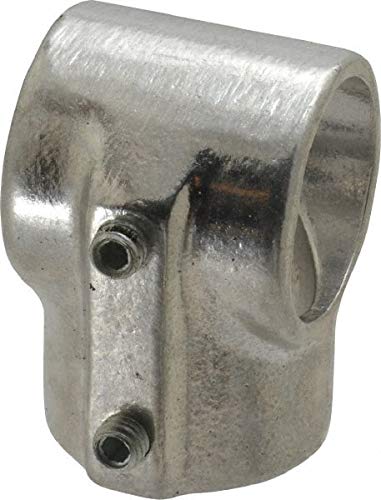 Hollaender - 1-1/4 Inch Pipe, Tee-E - Aluminum Alloy Pipe Rail Fitting (8 Pack)