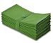 Cotton Craft Napkins, 12 Pack Oversized Dinner Napkins 20x20 Leaf, 100% Cotton, Tailored with Mitered corners and a generous hem, Napkins are 38% larger than standard size napkins