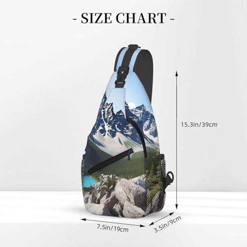 Mochila Deportiva de Pecho Cruzado para Hombre y Mujer miniatura 3