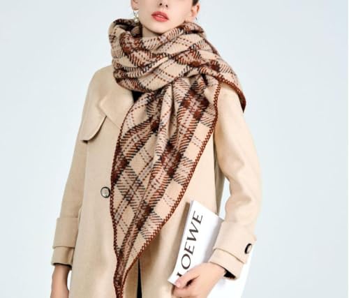 Women's Cashmere Shawl Wraps Open Front Poncho Cape Triangle Scarf Shoulder Cape Soft Warm Cover Up Cardigan 20252