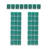 ACOLY 50 Stück doppelseitiger SMD SOT23-3 auf DIP SIP3 Adapter, SOT SIP IC Sockel PCB Board DIY Konverter für elektronische Produkte