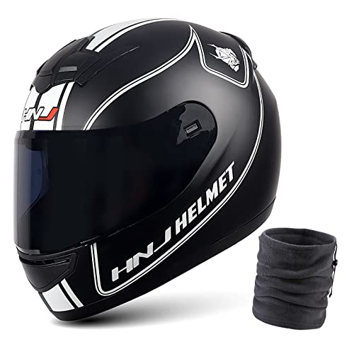 Casque de moto mat unisexe XL sans buée pour votre sécurité