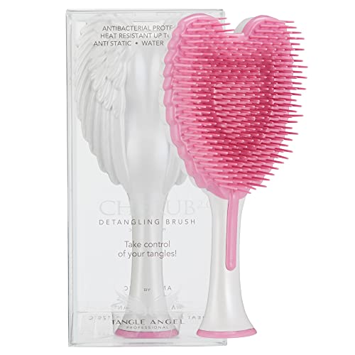 Image of Tangle Angel Cherub 2.0 Kids Hair Brush Gloss White