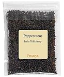 Whole Tellicherry Indian Black Peppercorns By Penzeys Spices 3.3 oz 3/4 cup bag (Pack of 1)