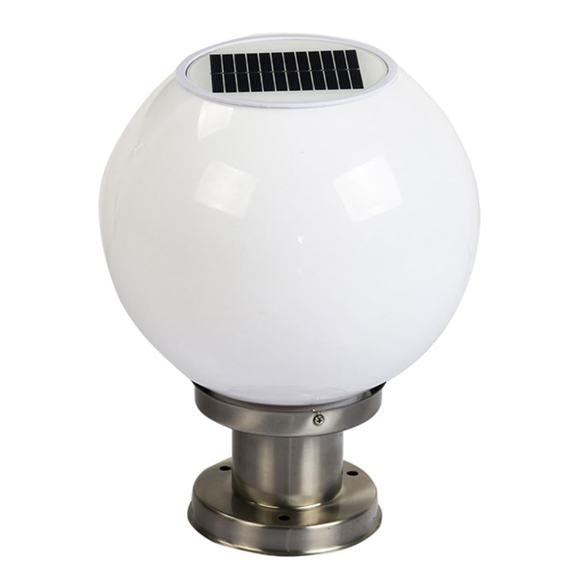Akrylowa lampa stołowa na zewnątrz z globusem LED