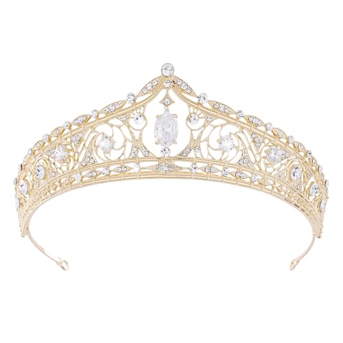 CoTeeZa Medieval Queen Crown for Women - Baroque...