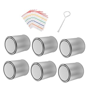 Autsuppl 6 Stück Runde Farbeimer 2436