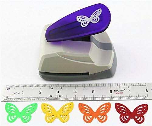 Miniatura 3 de CADY Perforadora de papel para manualidades, para la vida creativa, manualidades, perforadora de 2 pulgadas, perforadora de papel de bricolaje para