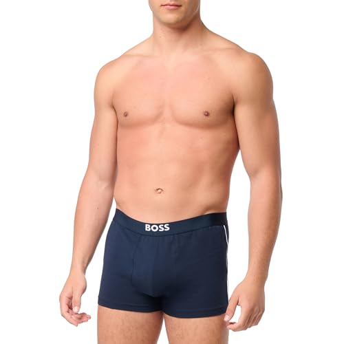 BOSS Men's Printed Logo Tshirt and Trunk Gift Set3