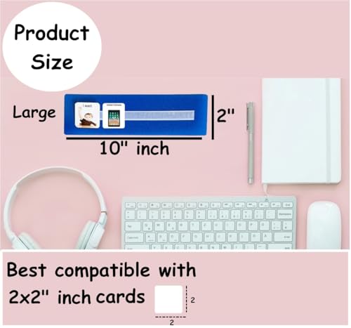 Smile4autism Large 2.5x10 ¼” Tools Perfect to Keep Your Loose Visual Picture Cards Organized. Autism, ABA, ADHD, Language & Apraxia Aspergers - Image 4