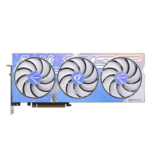 Colorfuf iGame GeForce RTX 4070 Ti SUPER Ultra W OC 16GB DLSS 3 Placa Gráfica para AI e Jogos