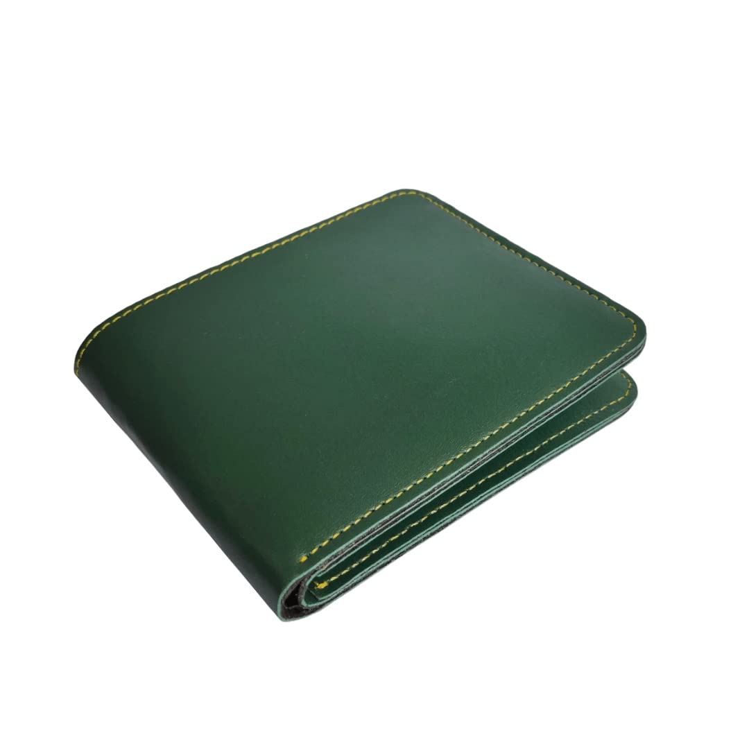 Leather Men's Wallet/Leather Wallet for Men Available in Black,Blue,Green,Brown,Grey, Army Green Colors-image-47
