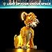 Mililier LED Light Kit for Lego 43247 Young Simba The Lion King Set, Compatible with Lego 43247 Building Blocks Model(Not Include Blocks Set)