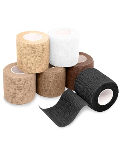 Image of FriCARE Self Adhesive Bandage Wrap, Medical Tape in First Aid Kit, Classic