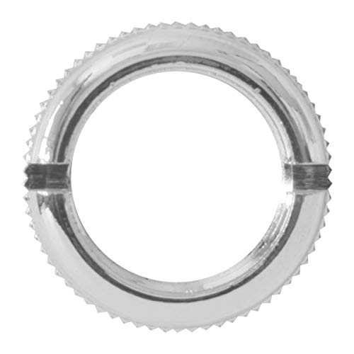 Image of GG Grand General 67110 Chrome Air Door Lock Control Face Nut for Peterbilt 370 & 359 Series