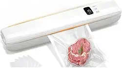 Seladora a Vácuo Digital 220V - Embaladora Doméstica e Comercial, Selagem Segura para Alimentos/Produtos, Prática e Eficiiente, Ideal para Casa, Loja e Pequenos Negócios
