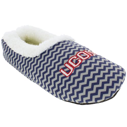 Comfy Feet Everything Comfy UConn Huskies Chevron Slip On Slipper MD