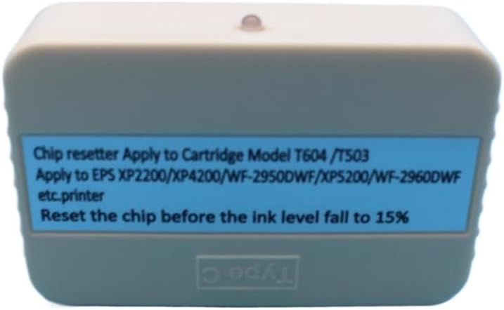 Europe T604XL T503 Chip Resetter Compatible with XP-2200 XP-2205 XP-3200 XP-3205 XP-4200 XP-4205 WF-2910 WF-2950 WF-2935 WF-2930 Chips