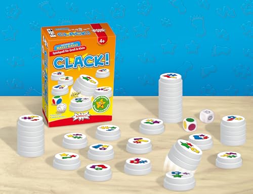 AMIGO 02765 - Clack!, Kinderzimmer, 17,1 x 12,8 x 5,6cm