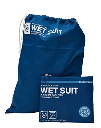 Flight 001 Go Clean Wet Suit Packing Bag, Blue, One Size