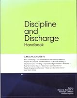 Discipline and Discharge Handbook {Geared for Minnesota Statutes} B00ACPKINC Book Cover