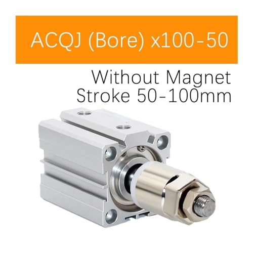 Cylindre pneumatique ACQ25 compact mince de compression industrielle double effet - 3