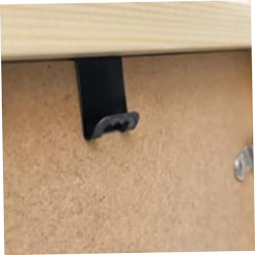 Image of HOMSFOU 100pcs Heavy Duty Picture Frame Hooks No Damage Wall Hangers for Art and Photos Easy Installation Adhesive Hooks for Home Decor