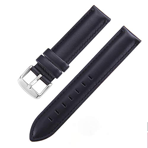 Uhrenarmband Kalbsleder Herren - Lederarmband Ersatband, Kalbslederband, Leder Uhrband Für Männer Herren Frauen, Kalbsleder Uhrenarmband Strap, Leather Watch Strap, Leder Ersatzband Uhr (19mm) Cover