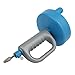 Aexit Drain Augers Home Hardware Clogs Remover Sewer Sink Plumbing Pipe Cleaner 1/4-inch by 16-Feet Spring Steel Cable Blue Model:91as224qo40