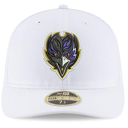 Casquette New Era 59Fifty Low Profile Buffalo Bills Retro Blanc