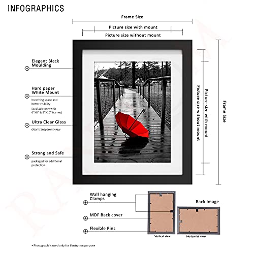 Image of Amazon Brand - Solimo Photo Frame Set (White SPF-1482)
