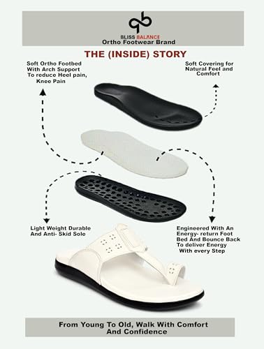 Image of Kolhapuri & Puneri Ethnic Chappal With Super Soft Cushioned Footbed|Ortho & Doctor Comfortable Lightweight Anti-Slip Sole Slipper|Traditional Stylish Ethnic Sandal for MenBB1069