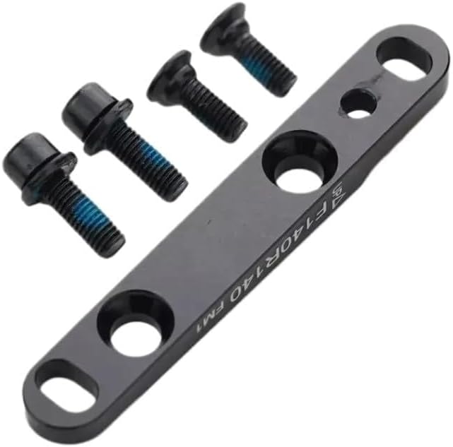 Bicycle Flat Mount Disc Brake Adapter Front 140mm 160mm FM Caliper Compatible With Road Bike Disc Brake(front adapter)
