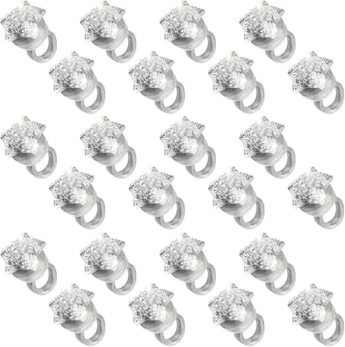 Bagues lumineuses à LED clignotantes en gelée pour illuminer toutes vos soirées festives