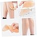 PartyKindom Silicone Adhesive Leg Pads for Straightening and Shaping Anti-chafing Breathable Material Comfortable Fit for All-day Wear for Confidence
