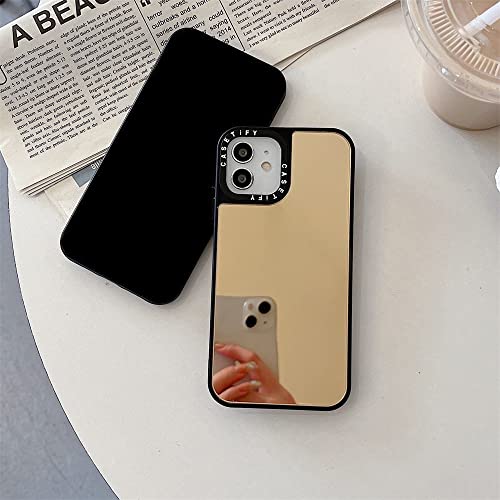 Coque miroir de courtoisie iPhone 12 Pro Max contre les rayures au dos