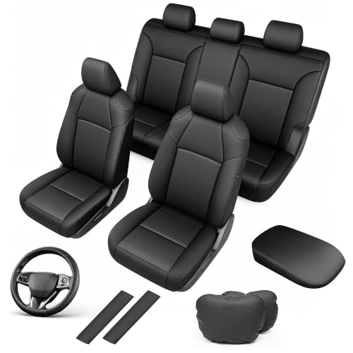 Image of AOMSAZTO Seat Covers for Toyota RAV4 2019-2025 Hybrid & Prime SE /XSE