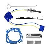 HZEL 7PCS 12V Car Diesel Heater Glow Plug Kit, 2KW 5KW 8KW Vehicle Diesel Parking Heater Repair Kit, Automotive Ceramic Glow Ignition Plug Service Kit, Universal for Truck SUV Sedan