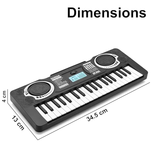 Image of 37 Key Piano Keyboard for Kids Electronic Musical Toy Gift | 2 Modes, Electronic Musical Instrument, Indian Tunes & Piano, USB Type-C Operated, Battery Not Included