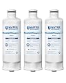 Waterspecialist DA97-17376B Replacement for Samsung® HAF-QIN/EXP, HAF-QIN, RF28T5001SR, DA97-08006C, RS27T5200SR, RF28R7351SG, RF24R7201SR, RF27T5201SR, WS645A, Refrigerator Water Filter (Pack of 3)