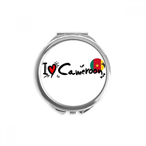 Miroir rond maquillage Cameroun portable fini les glaces lourdes et encombrantes
