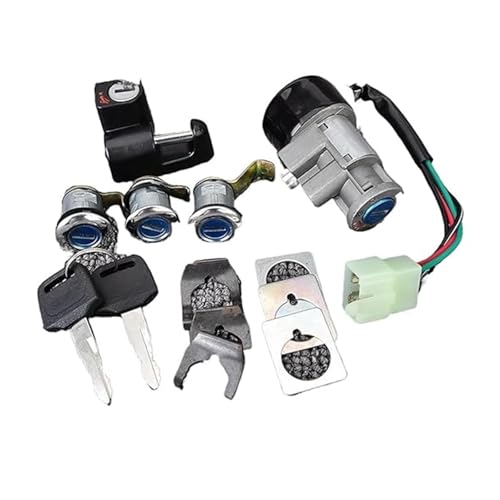 Interrupteur d'allumage haute résistance pour CN250 Helix serrure robuste et bouchon moto