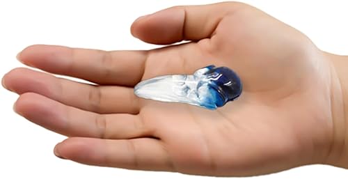 Miniatura 3 de Molde de silicona de resina epoxi de calavera de cuervo para hacer joyas, colgante, collar, llavero, dijes, aretes, 2.6 x 1.4 x 0.7 pulgadas