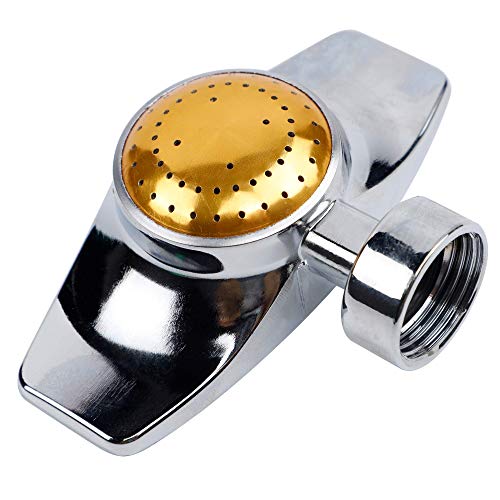 Twinkle Star 2 Pack Metal Spot Sprinkler, 360 Degree Square Circle Pattern Sprinkler With Gentle Water Flow, Hose Sprinklers Coverage Area Up To 30Ft For Small Area Yard Lawn Garden Watering #TOP3