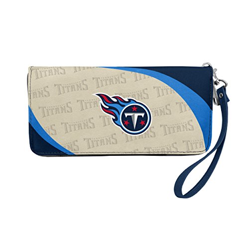 Image of Littlearth Tennessee Titans NFL Curve Zip Organizer Wallet
