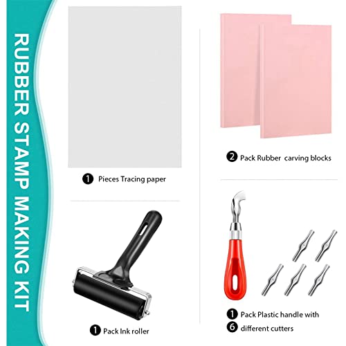 Trousse outils impression blocs et gravure de timbre caoutchouc creative
