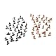 EUROPEAN FORCE - 400 kleine Soldaten - Soldaten - 080228 - Khaki - Kunststoff - Militär - Kinder Spielzeug - Miniatur - 3,5 cm x 3,5 cm - Ab 3 Jahren, Braun und Grün