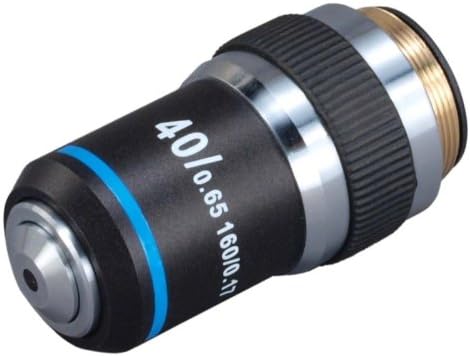 OMAX 40X (Spring) Achromatic Objective Lens for Compound Microscopes